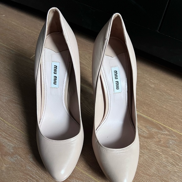 Miu Miu nude pumps - Picture 4 of 6